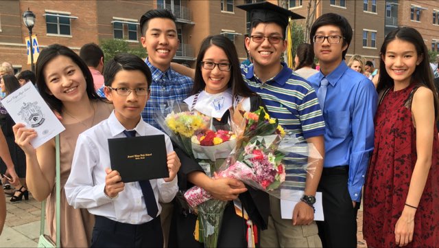 lori_vu's tweet photo. I absolutely felt so loved yesterday 💕   #KISDGrad17 https://t.co/5cPxjLypMu