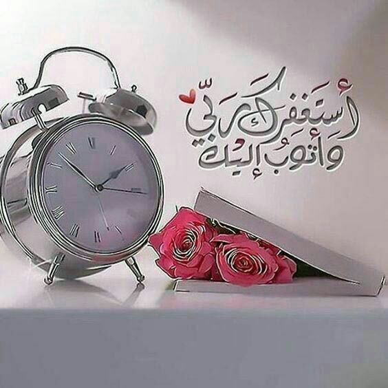 كلّ دقيقة من عمرنا أنفاس لا تعود ؛

 فلتكن لأنفاسك حـلاوة الإستغفار ✨

« أستغفر الله الذي لا إله الا هو الحي

 القيوم وأتوب إليه