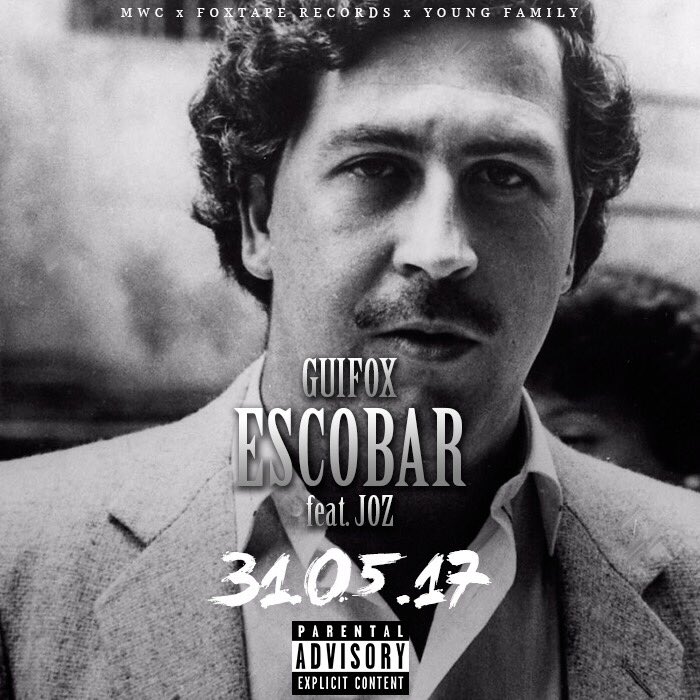 GuifoxYWF's tweet photo. Nova música de Guifox "Escobar" com a participação de Joz, disponível Quarta-feira a qualquer hora! @JozGotti 

#MWC #foxtape #youngfamily https://t.co/pRHWeg8pJp