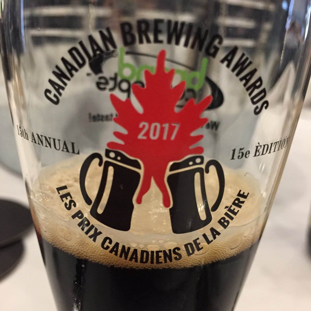 JUNCTION_CRAFT's tweet photo. Message to Doug + Tina : Make more Black Lager guys ๐ Bring home the GOLD #ToDoList #CBAC2017 @CdnBrewAwards Thanks Ottawa https://t.co/r8M3uj9ykh