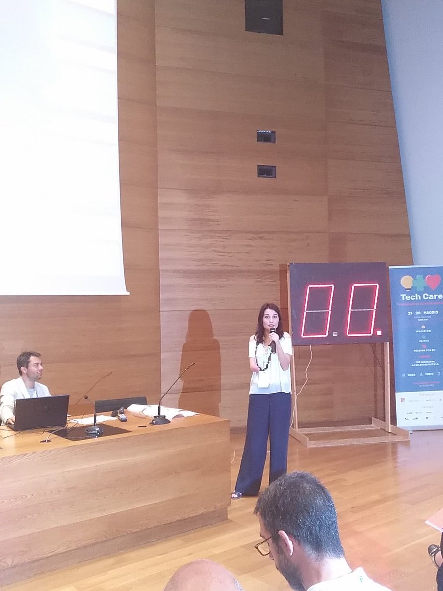 La storyteller #FabiaTimaco e  l'innovAzione!
#TechCare #TechCareTalk #AISM #Cagliari #LifeWithMS