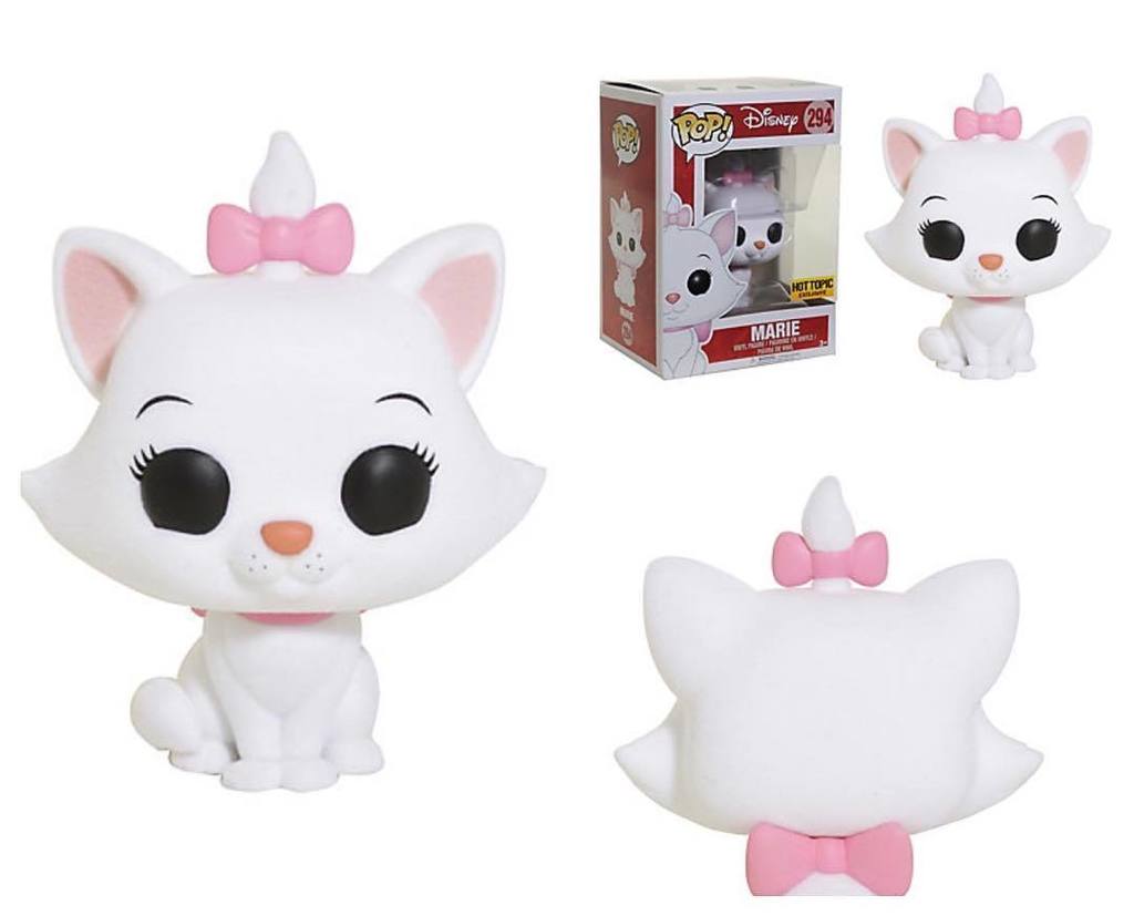 marie funko pop flocked