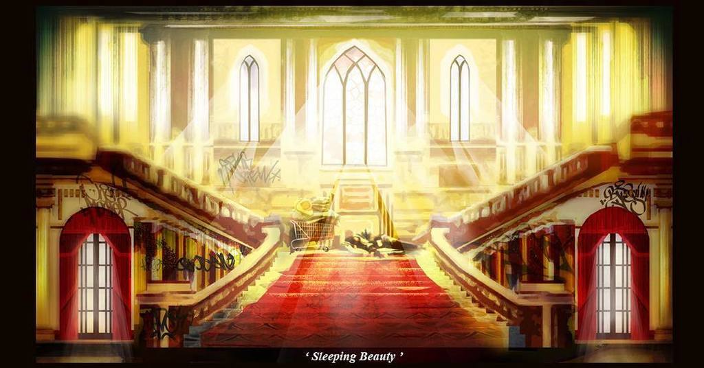 ClothCatStudio's tweet photo. This #ArtOfClothCat is: 'Sleeping Beauty', drawn by layout artist @zachfevans / @zach_f_evans on Insta #sleepingbe… https://t.co/TfIWg2yqEY https://t.co/3AWxs0ljkl