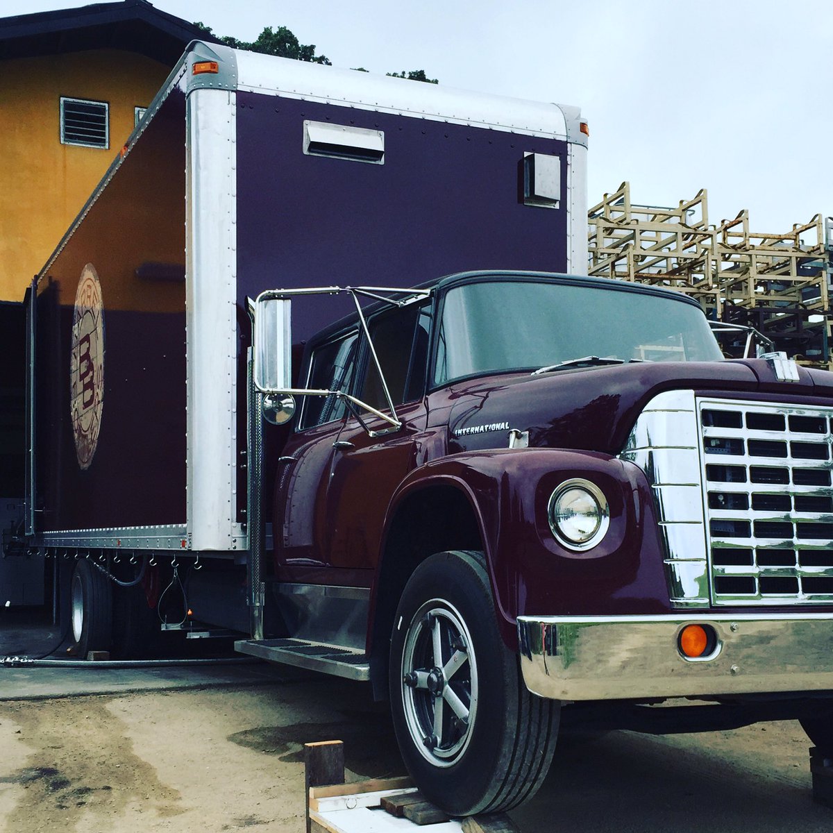 Throwback Bottling truck