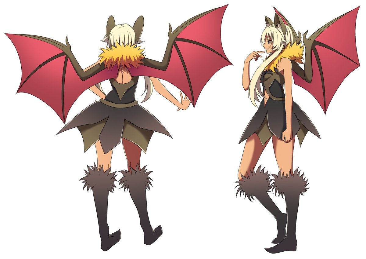 My OC (gijinka Bat) 2 ALT-HERE