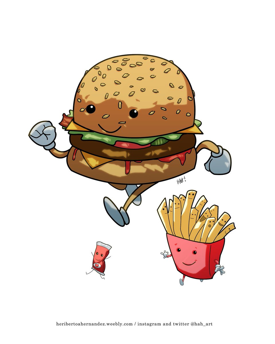 HAH_Art's tweet photo. Enjoy this pic for #NationalHamburgerDay
# kidlit #kidlitart #childrensbookillustration https://t.co/AsrTFXVXnY