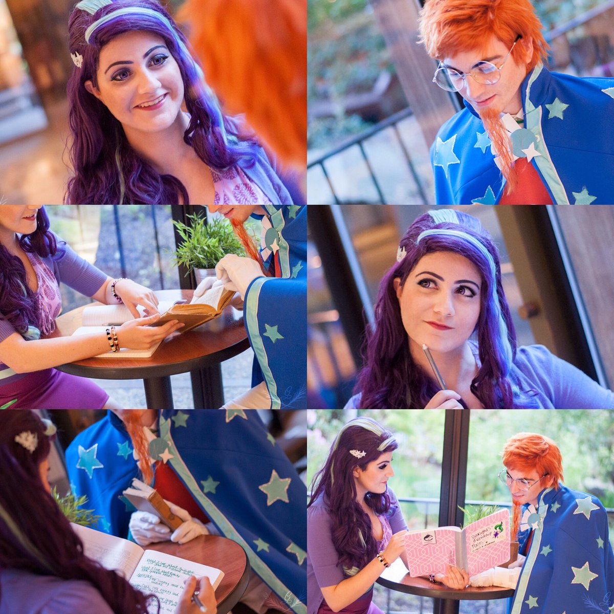 seraselkie's tweet photo. Learning about friendship with Sunburst!โจ #starlightglimmer #sunburst #mlp #mlpcosplay #mylittlepony #mylittleponycosplay #mlp6 #mlp7 #brony https://t.co/rPjlHqFnbi