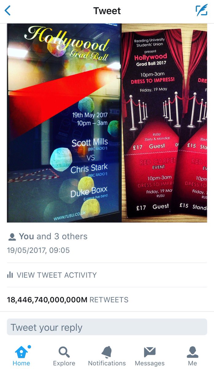 Almost 18.5 trillion #retweets apparently - it seems we #brokeTwitter - or #Twitterisbroken 😂 #breaktheinternet #twitterfails #tweetfails