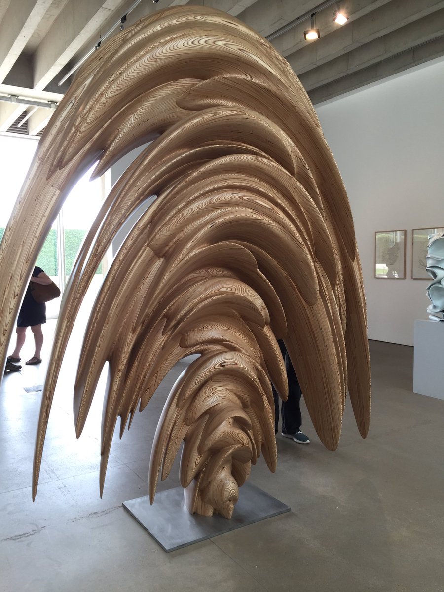 PattrnPrinciple's tweet photo. We are having a mini break and reopen on Weds 31st May at 10am We have been spending time with the mini patterns #tonycragg #sculptures #ysp https://t.co/yKWTcsm3XO