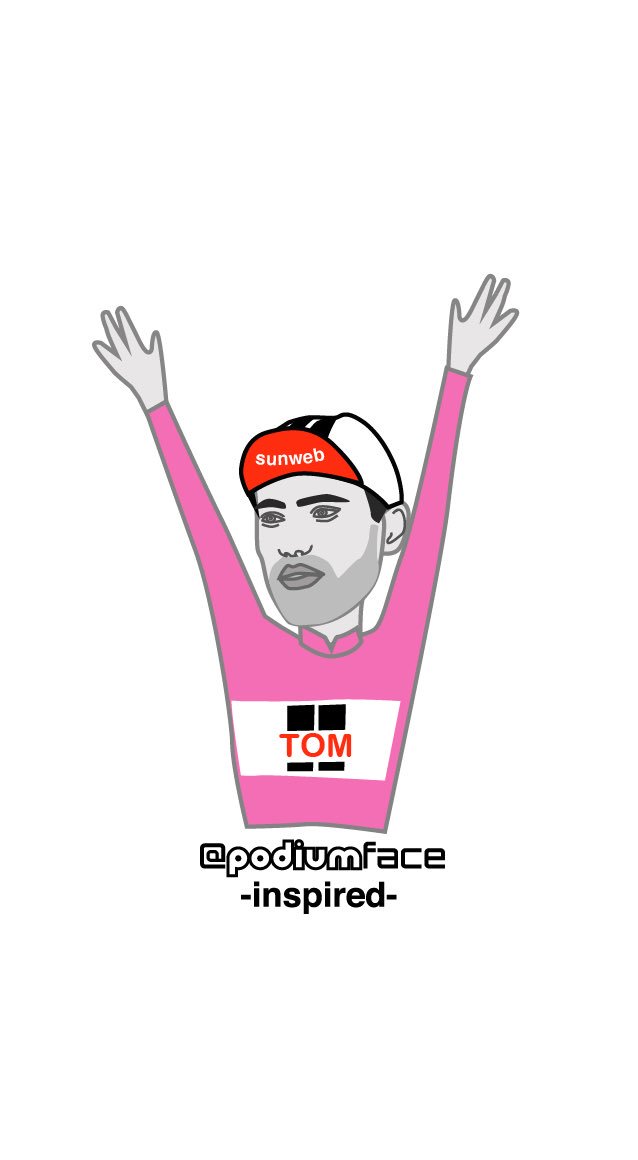 podiumface's tweet photo. What a #giro100  what a champion @tom_dumoulin #class https://t.co/iQmCYhpUHr