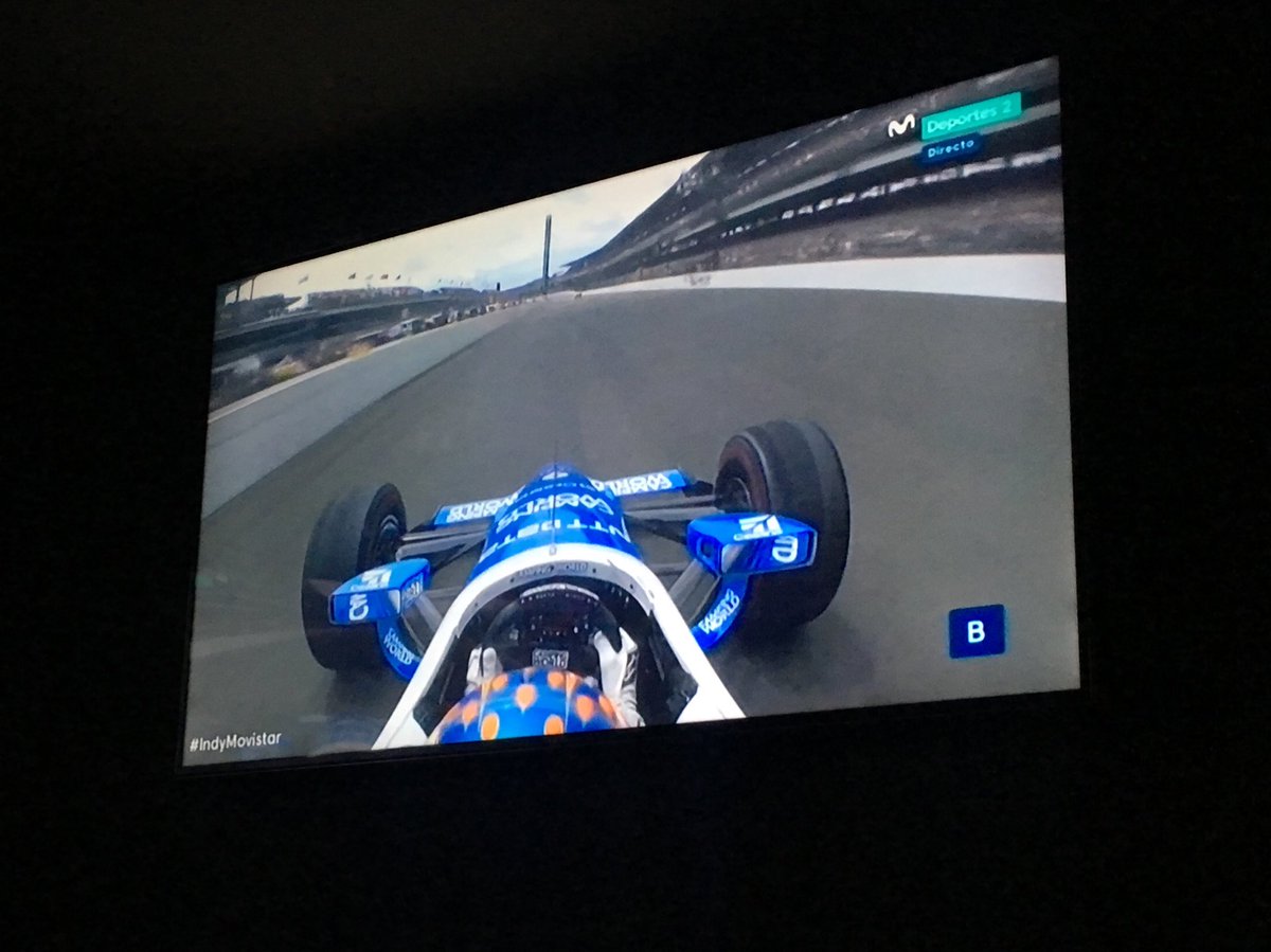 consejocar's tweet photo. Comienza la #indymovistar #indy500 mucha suerte a nuestros españoles!! @alo_oficial https://t.co/5tnSwQDkaF