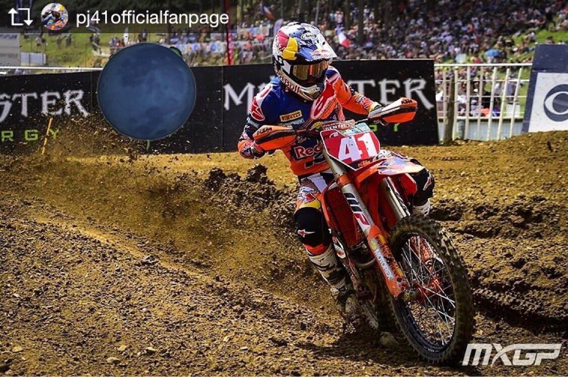 PaulsJonass41's tweet photo. 1-2 for 1st overal @mxgp of France. Thanks to everyone for support!!👌🏻 #teamPJ41 https://t.co/5CZDZCBQfU
