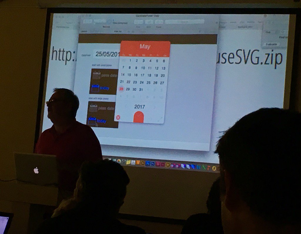 seedcode's tweet image. #FileMaker card window fun with @att_it_ude #pauseonerror