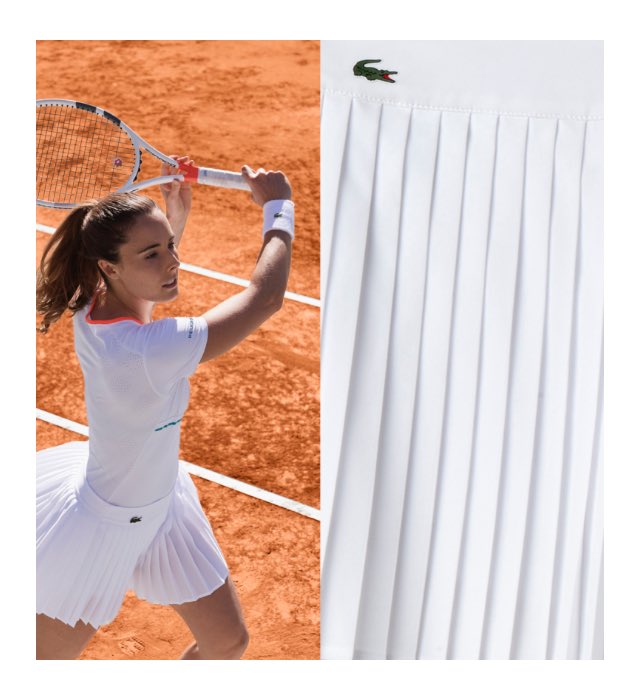 cg_courtgirl's tweet photo. LACOSTE French Open Preview: Pro or Fan? https://t.co/XyPAeR7zXM #FrenchOpen #tennis #style #lacoste #tennisfan #fashion #onoffcourt https://t.co/uEOa9BAwzC