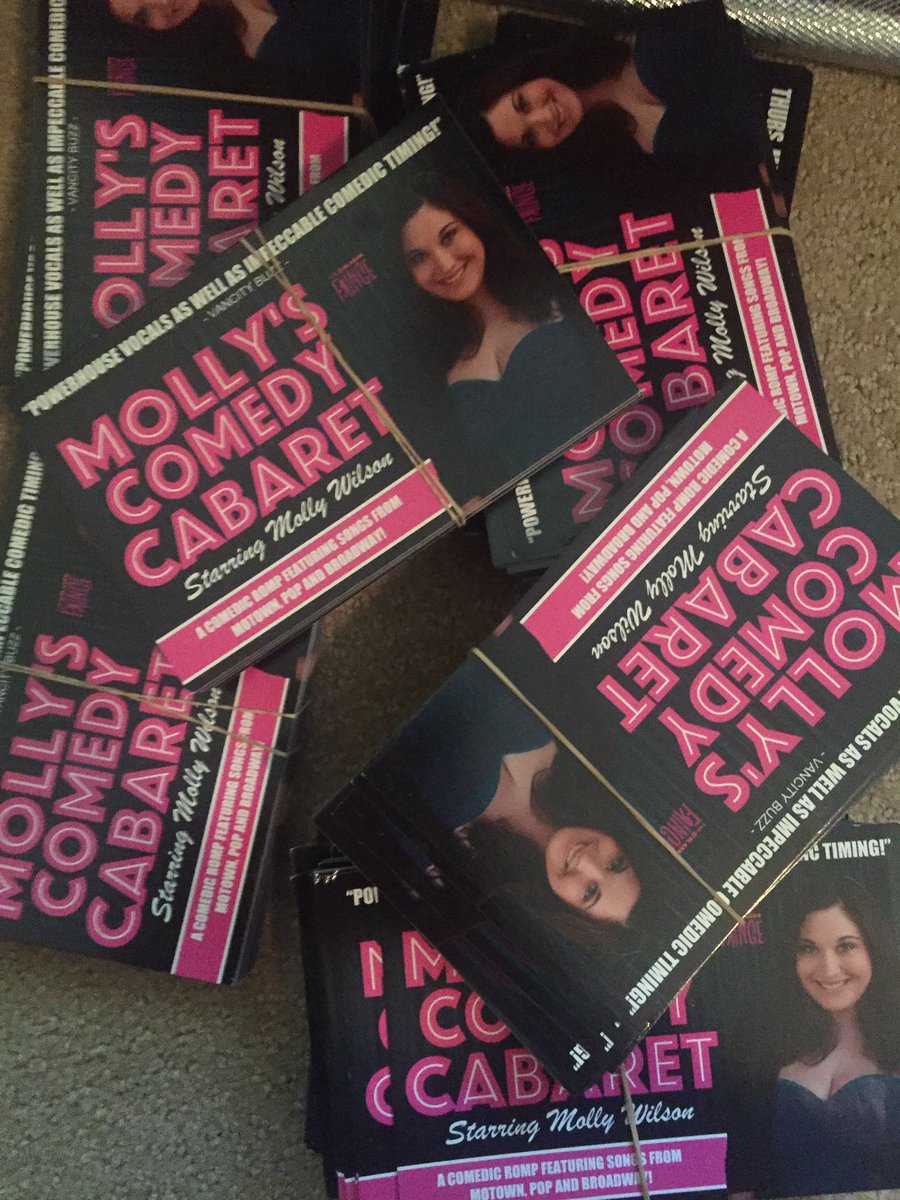 missmollyamanda's tweet photo. Limited time only! FREE FLYERS! Get em while they're hot, people! #ofringe26 (Please. we have so many.) https://t.co/Ae3TwPHxga