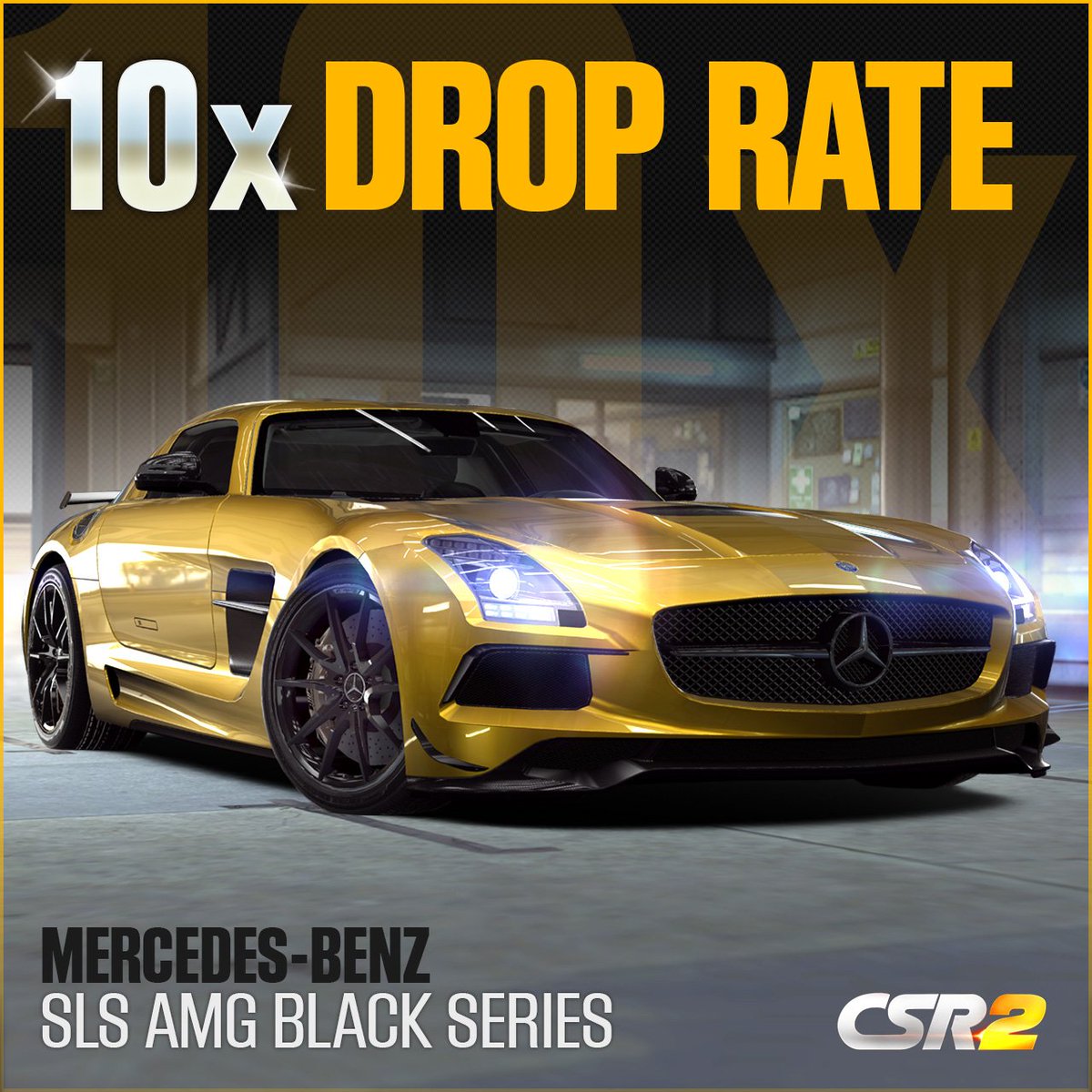 Csr Racing On Twitter Last Chance To Win The Mercedes Benz Sls Amg Black Series With A 10x Drop Rate Csr2 Csr Racing On Twitter Last Chance To Win The Mercedes Benz Sls Amg Black Series With A 10x Drop Rate Csr2