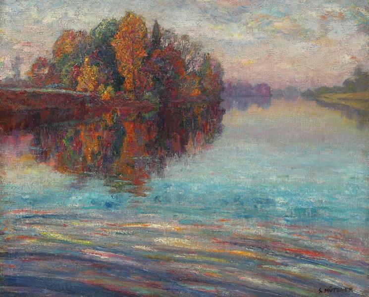 S_Galimberti's tweet photo. Sunset Effect on the Lake, Samuel Mutzner https://t.co/UIb8ApVDop