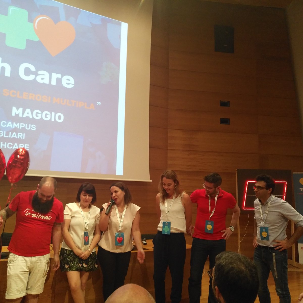 And the winner is.... SMile 
Grazie a tutti della partecipazione e alla prossima 
#TechCare #2017 #Winners #AISM #LifeWithMS #Cagliari
