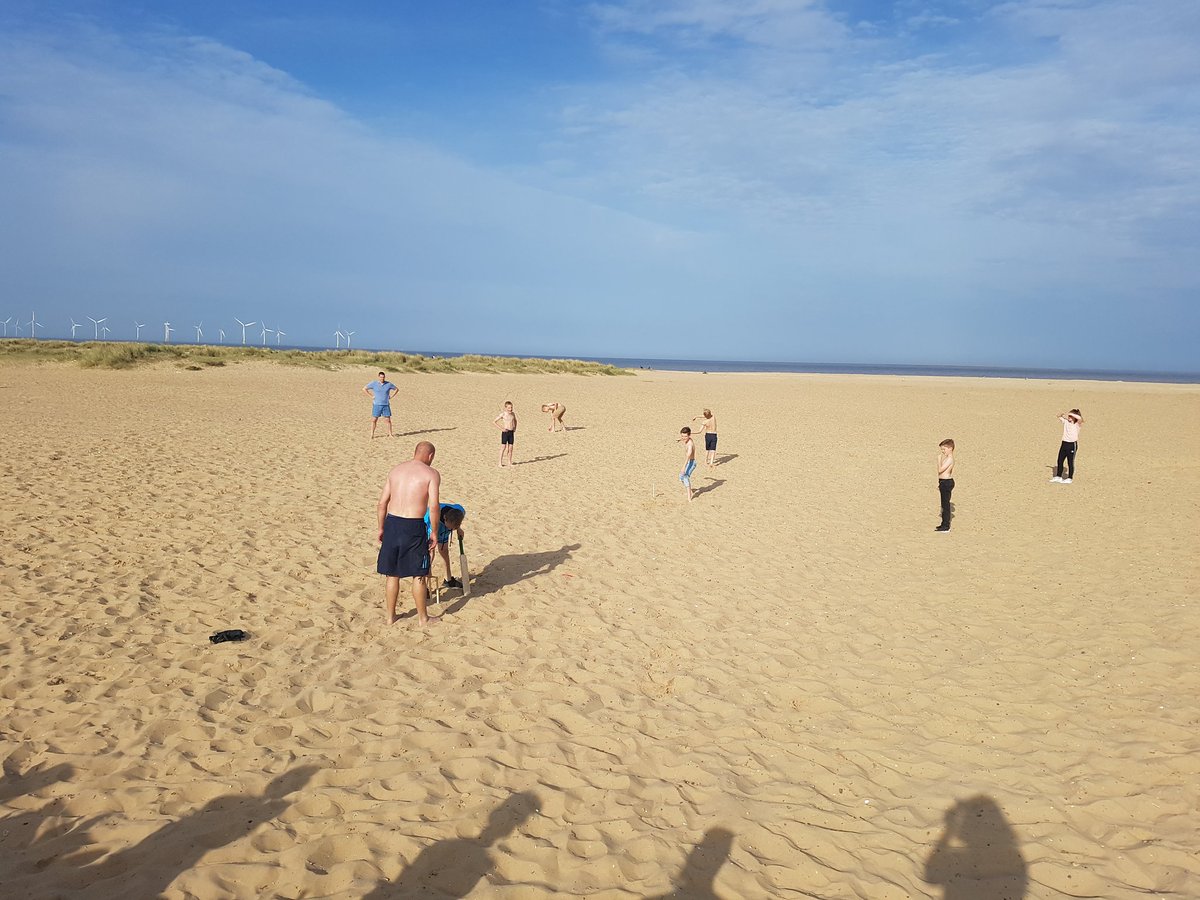 Becs76Page's tweet photo. @dsc Team On Tour having fun on the beach #goodluckWalter https://t.co/Gk4bt6hsgL