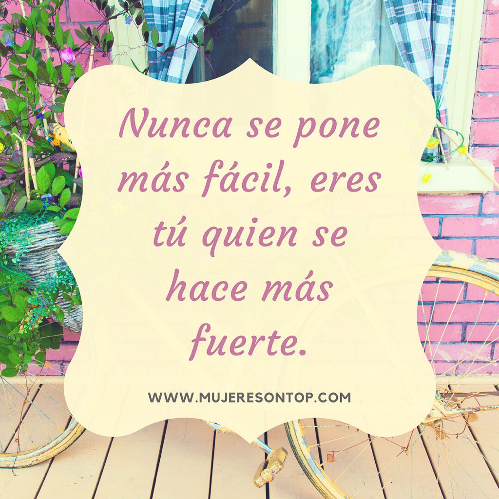 Mujeresontop's tweet photo. ¡Tu puedes! #avivir #aquerer #amoverse #aser #love #life #selfcare #EmpowerWomen #happyness #strong https://t.co/n6YJePRYL0