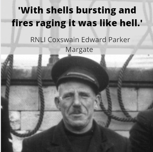 RNLI's tweet photo. From midday 30/5: the true story of when 19 lifeboats went to war.... #RNLIDunkirk  #Dunkirk #OperationDynamo https://t.co/k8rijBh4NL