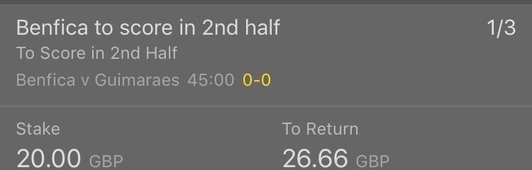 gladiator_tips's tweet image. 🌟🌟CHALLENGE BET 1🌟🌟

Portuguese Cup