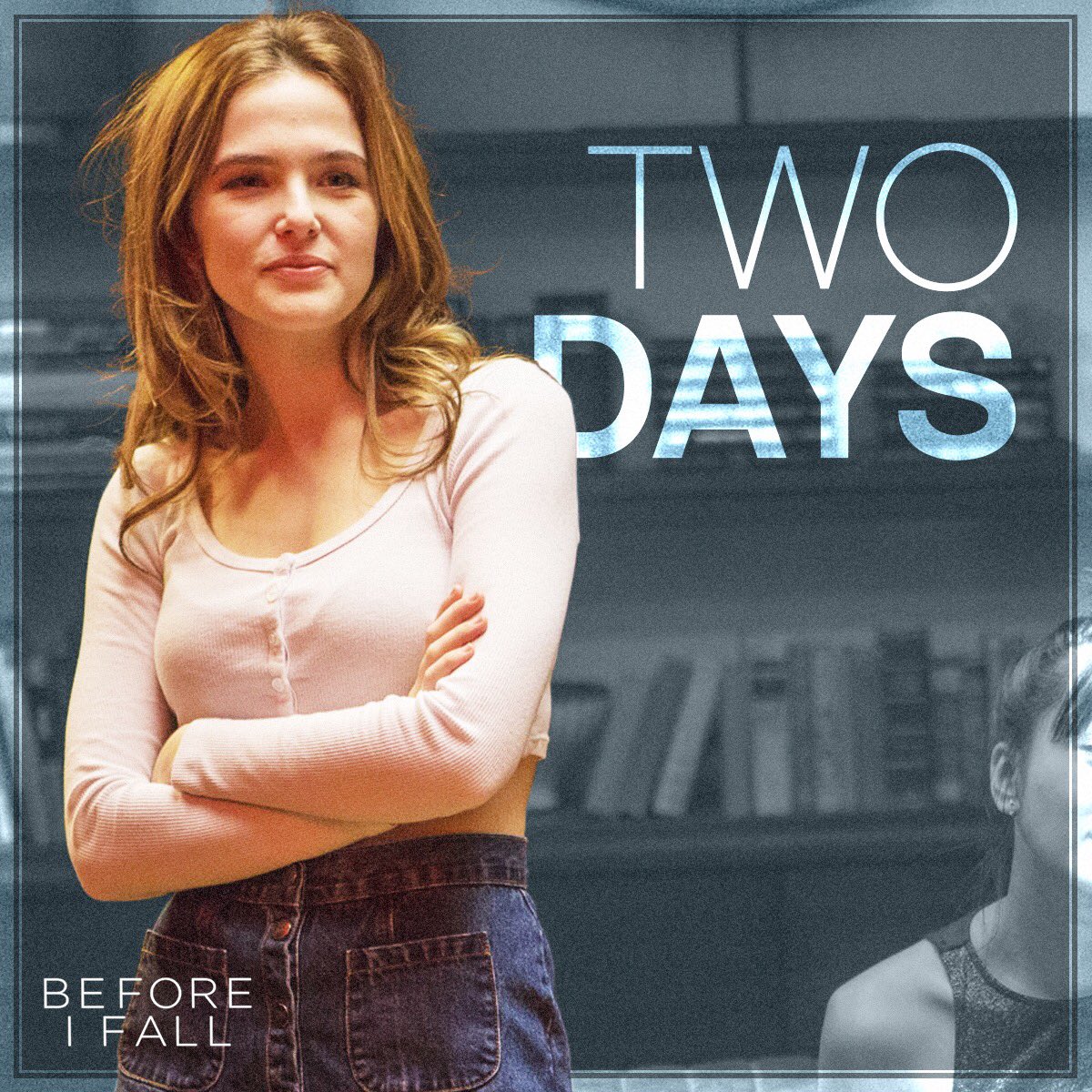 BeforeIFallFilm's tweet photo. Only 2 days left until you can see @zoeydeutch in #BeforeIFall on Blu-ray! https://t.co/a1fjaIVDeq https://t.co/WmCLscm3E3