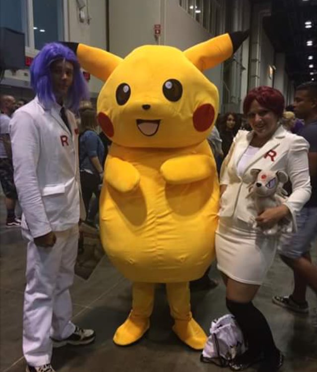 TeamRocketGen's tweet photo. Also during this same weekend, our very own #EliteDrSquirrel was at MegaCon in Orlando! (He's the big ol Pikachu) #MegaCon #TRG https://t.co/81dh8oNyFL