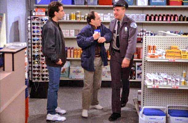 Jerry Seinfeld stayed in some Nikes 