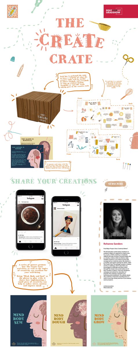 PostUSW's tweet photo. PostUSW #30/36 
Rohanne Sanders - Encouraging creativity in adults and showing why creativity is important. https://t.co/mA6b9sCzJh https://t.co/lD1Sn86jSE