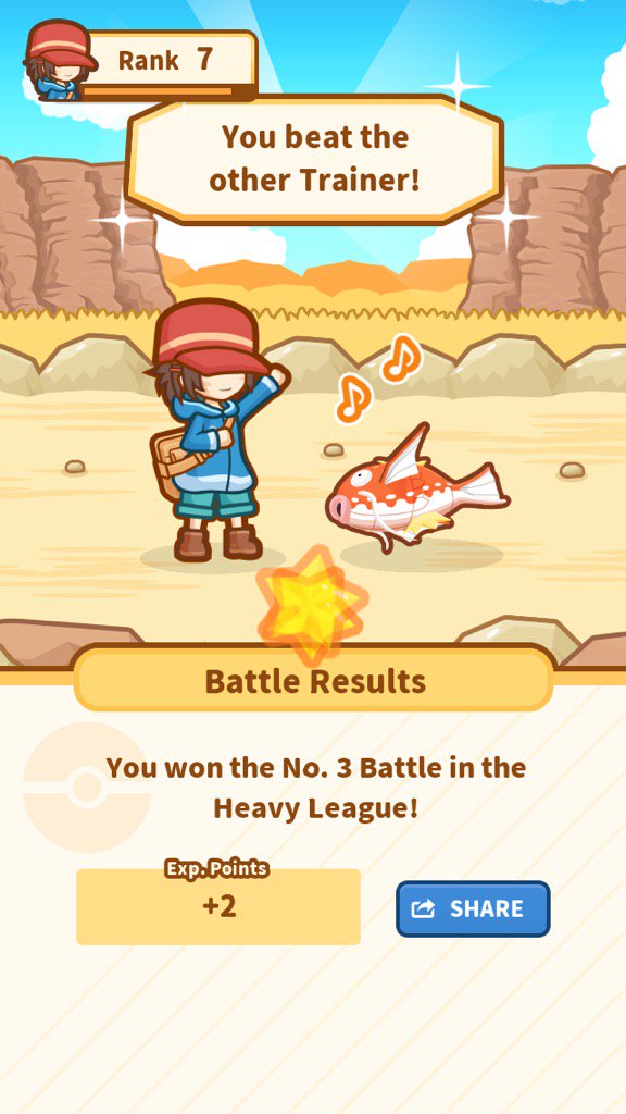 theLouisss's tweet photo. Take that!
My precious Orange
jumped 27.89 m and won! #Magikarp https://t.co/jPTtfc4G1J https://t.co/Z9YGv7QpyU