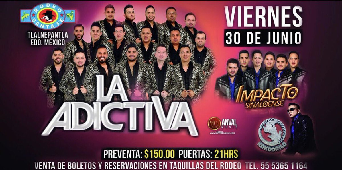 memogarzaa's tweet photo. Estamos a casi un mes de pasar una #NocheAdictiva en el Rodeo Santa Fe 👍🏻 https://t.co/QE7qKiLHuf
