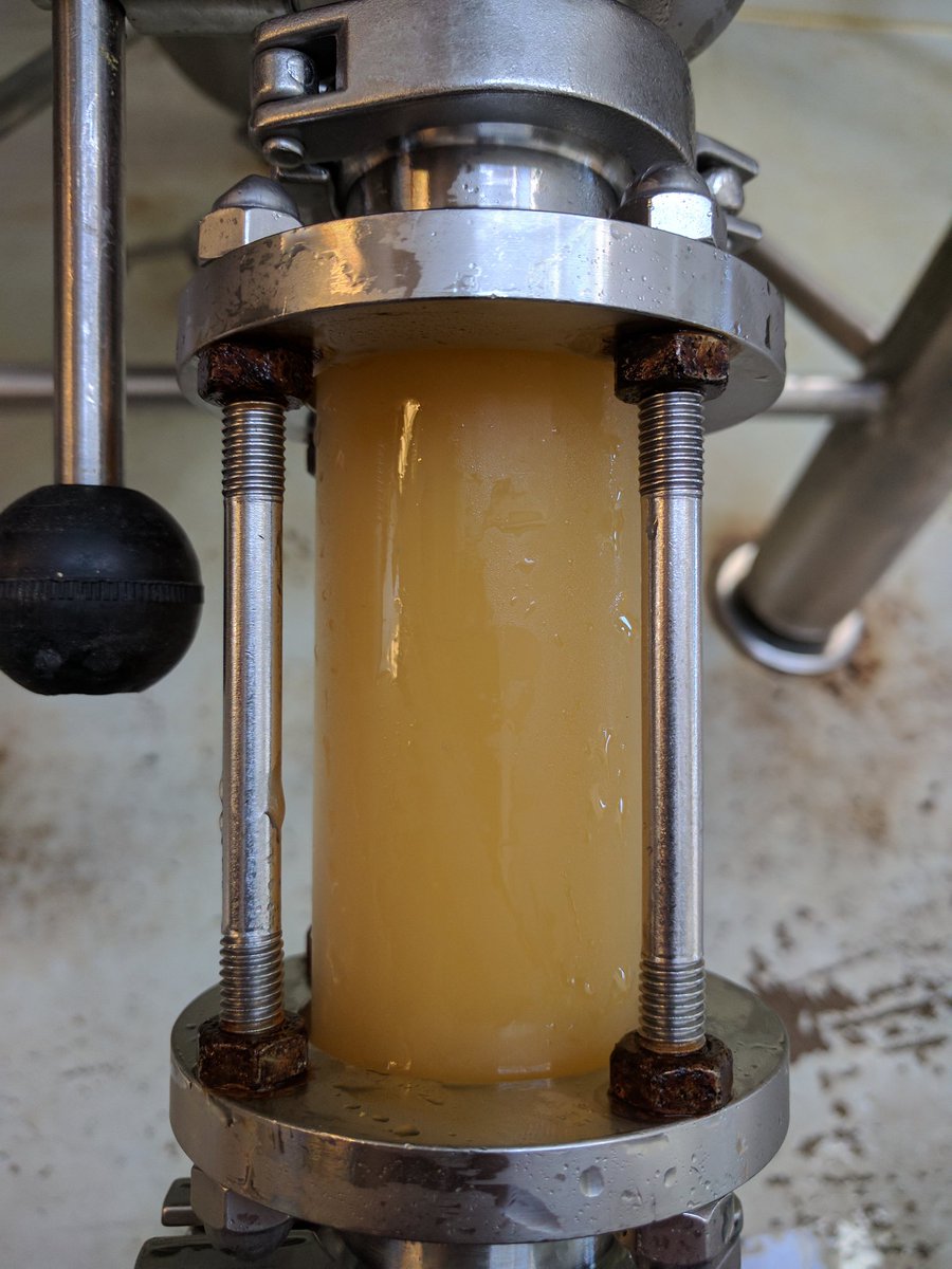 boomboxbrewing's tweet photo. Our 3rd to last beer @callisterbeer going into the Brite tank. If you liked Synthwave this is similar only amped up! https://t.co/C4IhgNDtjj