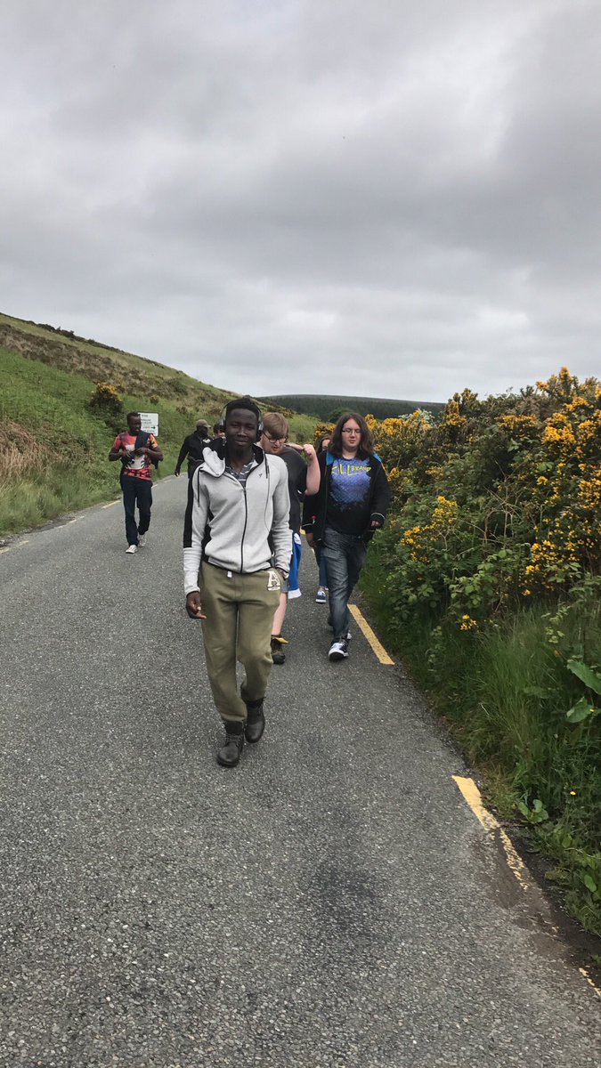 NoHateIreland's tweet photo. Our delegates took a walk to the lack and had some team building time. #SolidActivist #NoHateSpeech @nycinews https://t.co/iaBX8iOddJ