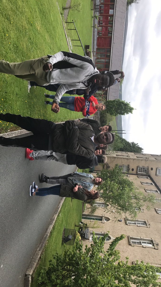 NoHateIreland's tweet photo. Our delegates took a walk to the lack and had some team building time. #SolidActivist #NoHateSpeech @nycinews https://t.co/iaBX8iOddJ