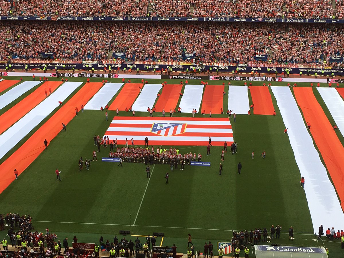 RuizAntonito's tweet photo. Ahora sí adiós al Calderón, al hogar de los sentimientos de los atléticos, al lugar donde el fútbol se siente diferente Hasta siempre Templo https://t.co/SuGdeN0Wt8