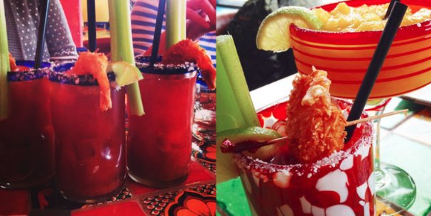 LasPalapasYXE's tweet photo. Itโs Sunday! Come down to celebrate and try out our Coconut Shrimp Caesar! #SundayCaesar https://t.co/25VMPryQLa