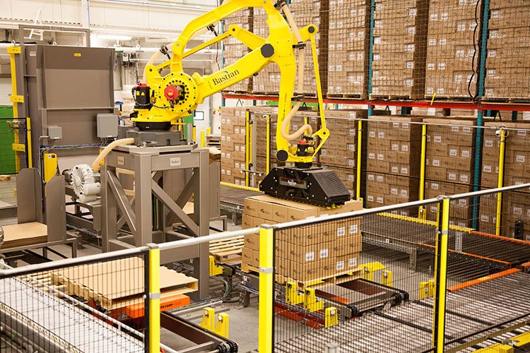 BastianSolution's tweet image. #Mölnlycke Integrates Robotic Palletizing System (case study) ow.ly/9Dph30c47dI #roboticpalletizing #robotics