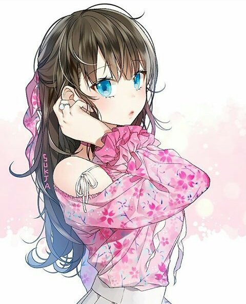 Cute anime girl fanart