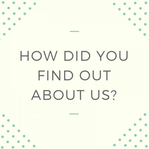 We want to know who to thank!