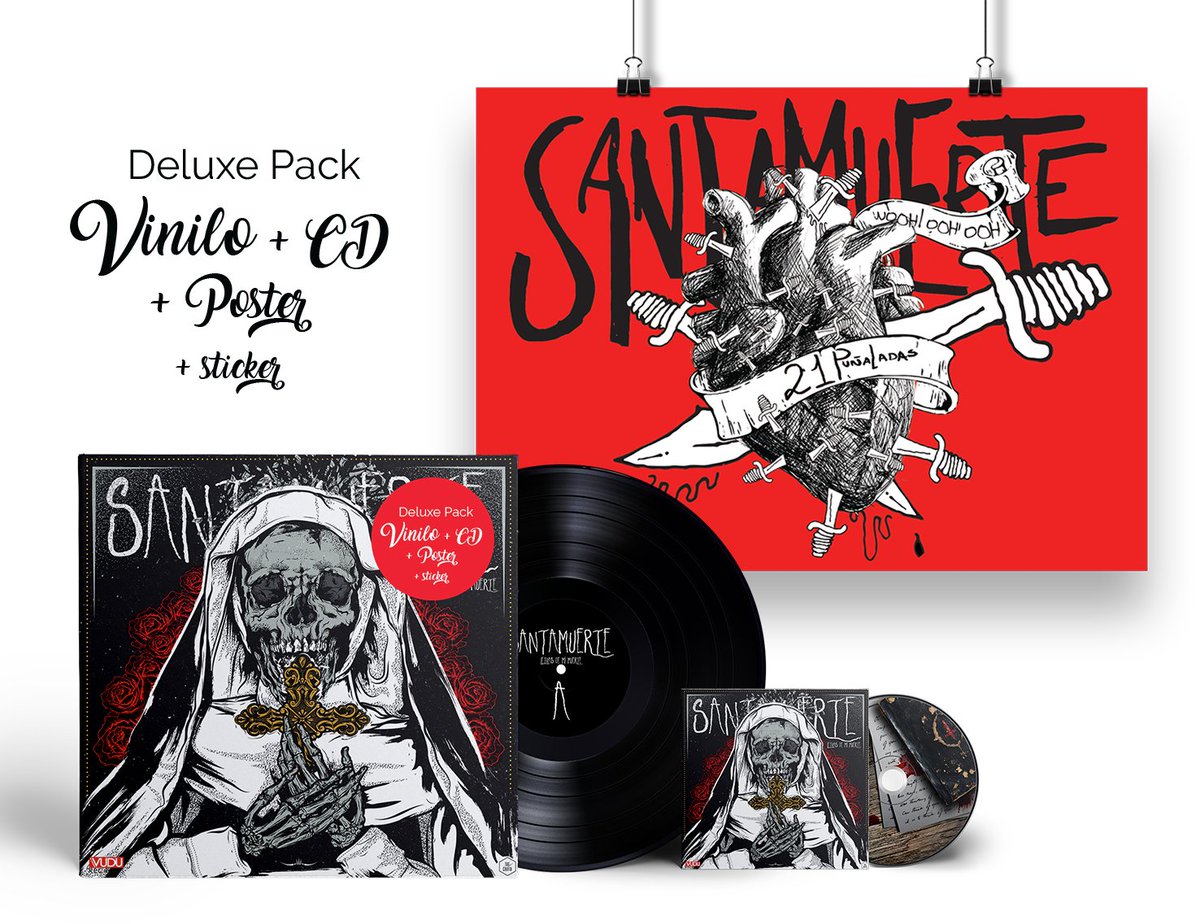 Por aniversario sacamos una edición deluxe! aproveche que solo hay 50 unidades. Vinilo + Cd + poster + Sticker $22.