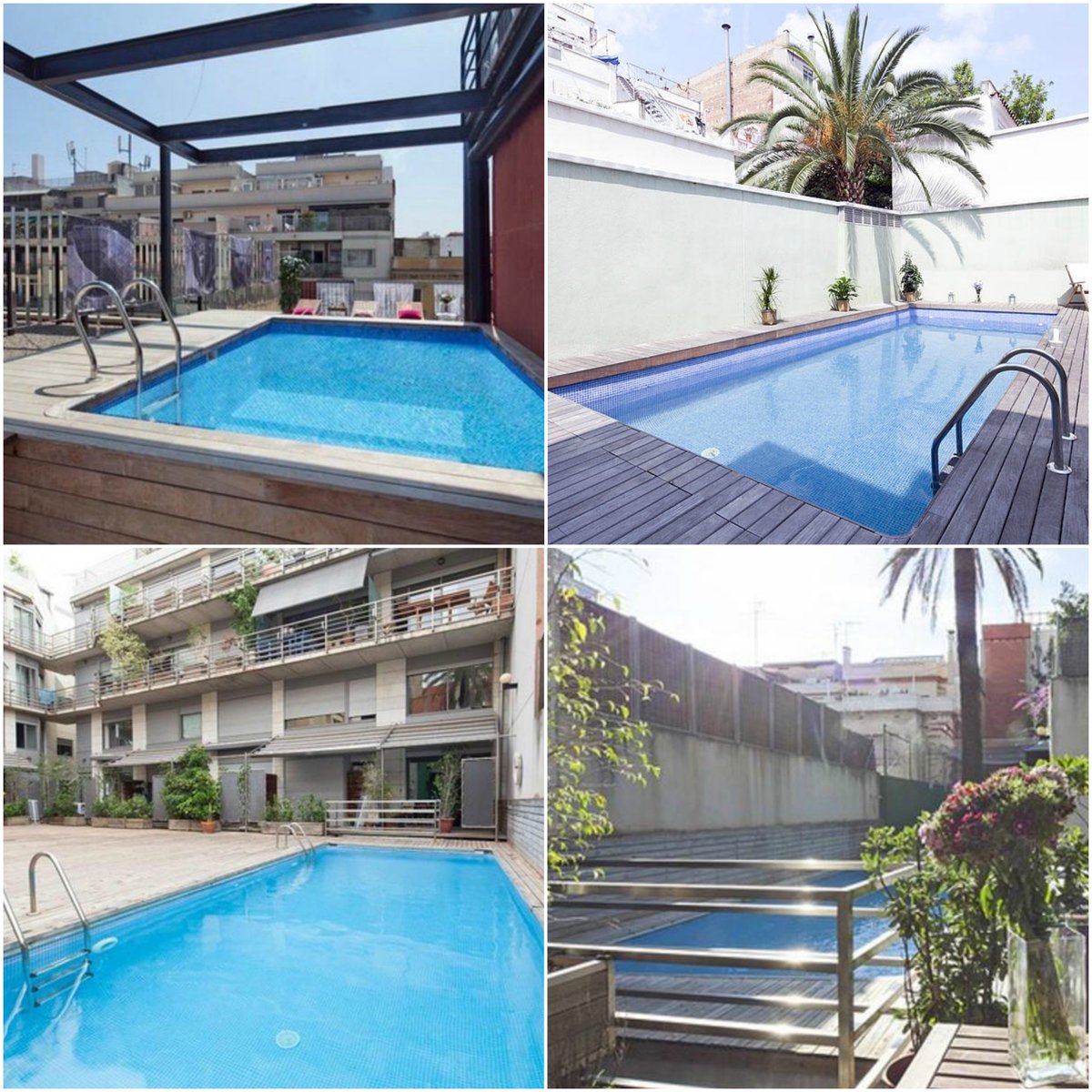 ApartmentBCN's tweet photo. Make a splash in one of our poolside apartments this summer #apartmentoftheweek https://t.co/DDm2eeTnJF https://t.co/Fh2bmeQ0qw