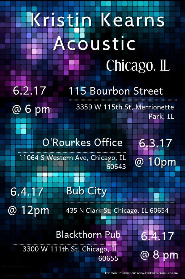 Hey #Chicago! Who is ready to hang next weekend! #livemusic #acoustic #Summeriscoming #singersongwriter #weekendfun