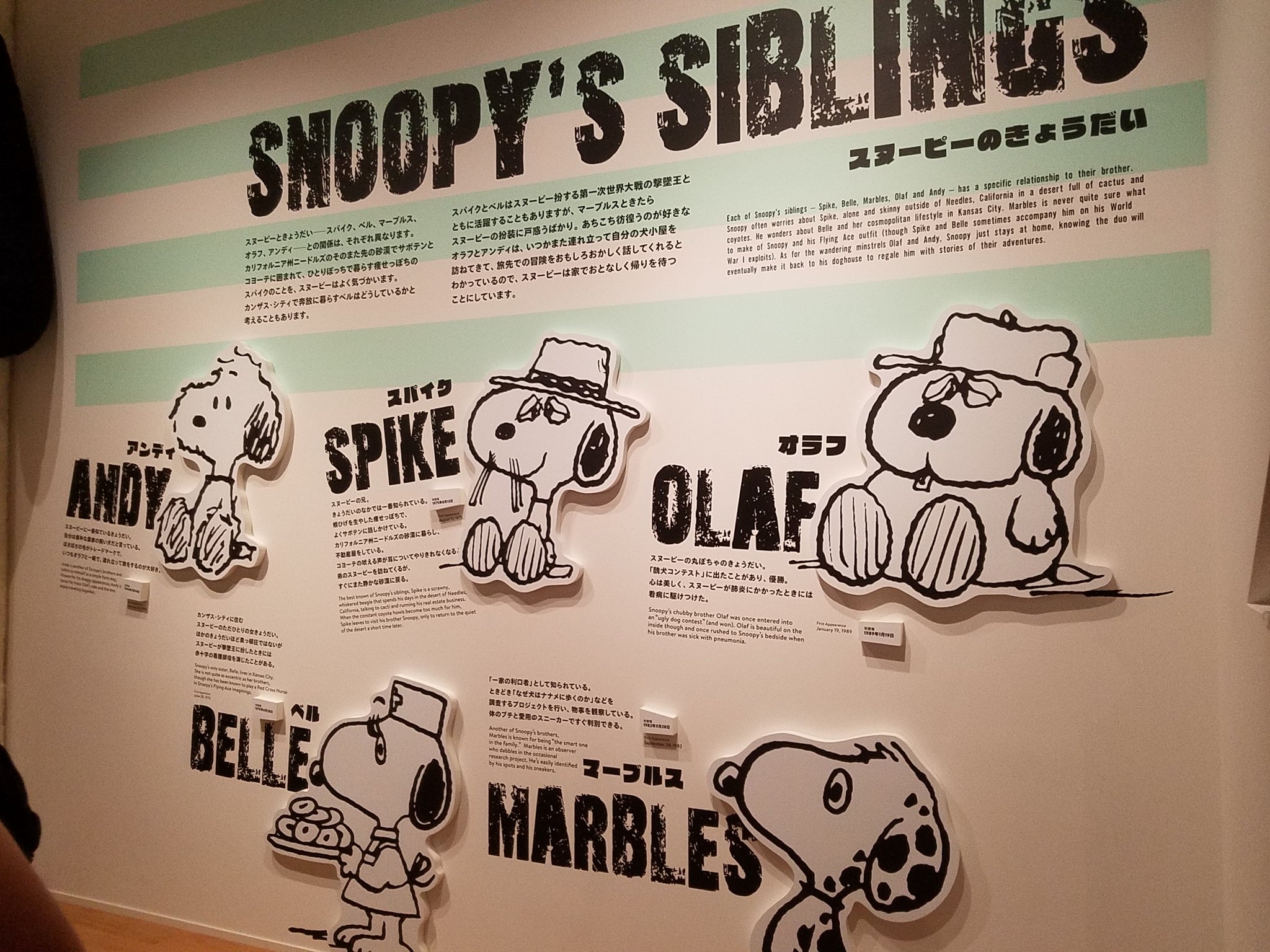 ばこちゃん Twitter પર スヌーピーミュージアムの今回の展示は ピーナッツのコミックに出て来るキャラクター解説 新たな発見もあったわ 子供の頃から難しいコミックを読んでスヌーピー馬鹿の私は 昔70人くらいのキャラクターの名前 全部覚えてたのに マイナー ばこちゃん Twitter પર スヌーピーミュージアムの今回の展示は ピーナッツのコミックに出て来るキャラクター解説 新たな発見もあったわ 子供の頃から難しいコミックを読んでスヌーピー馬鹿の私は 昔70人くらいのキャラクターの名前 全部覚えてたのに マイナー