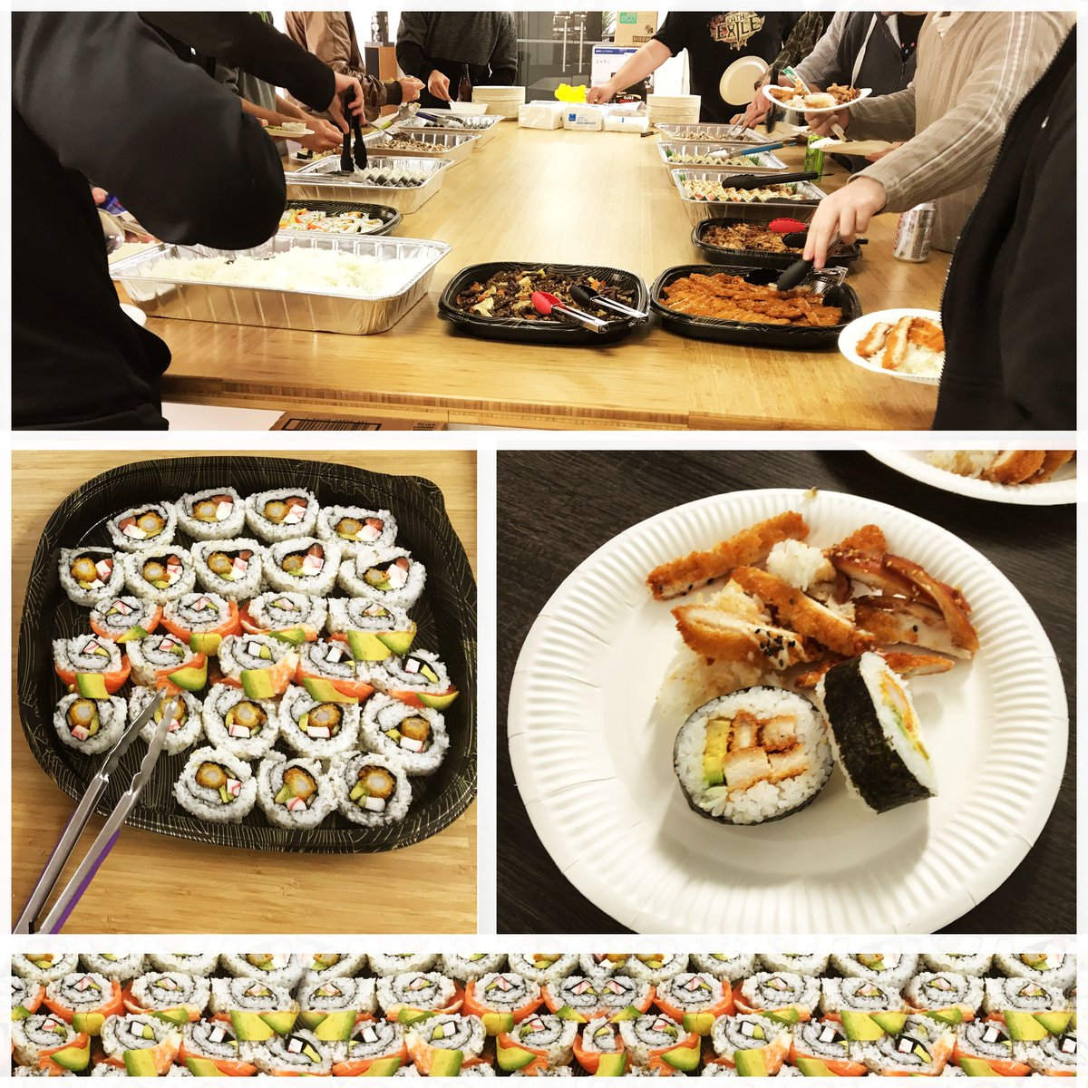 pathofexile's tweet photo. It's Monday Meeting time! The Fall of Oriath Beta launches next week. The pressure is on but at least it's sushi day! 🍣 https://t.co/JSNWduvuVU