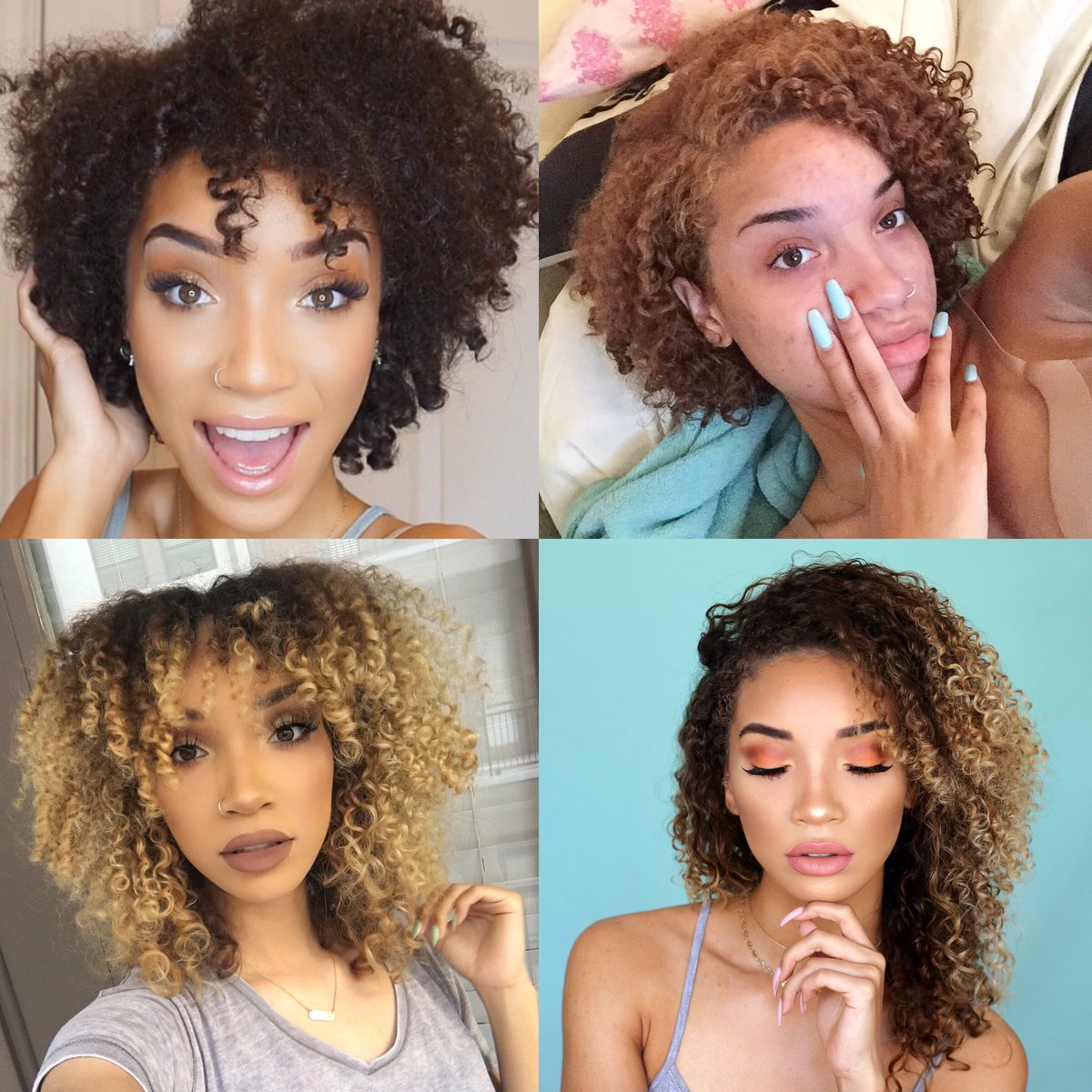 Raven Elyse On Twitter Blackhairchallenge Natural Texture