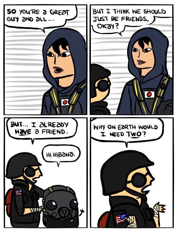 ItzZeron's tweet photo. Lovin this Meme
#RainbowSixSiege #rainbowmeme
@MacieJayGaming @Rainbow6Game https://t.co/v45AGaGjg1