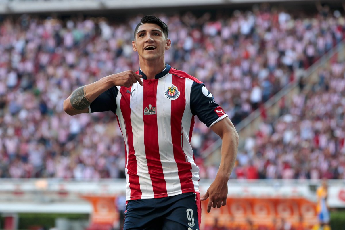 Final del pt: con gol de pulido, las chivas de almeyda le 