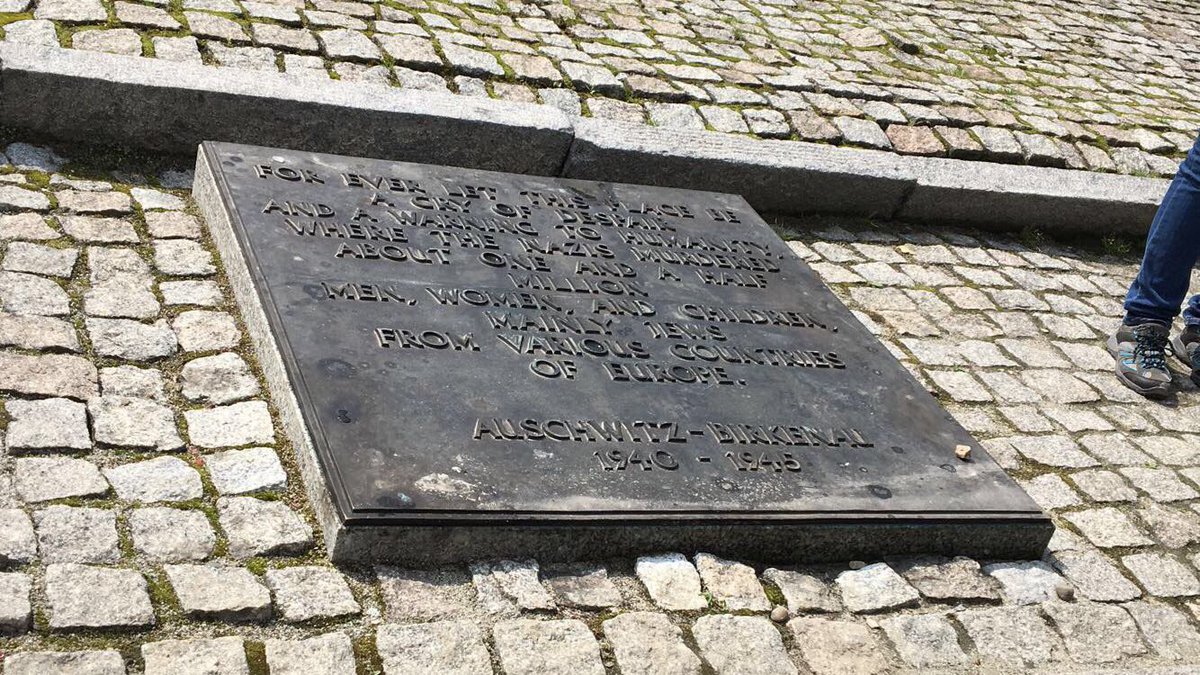 An experience not to for Auschwitz Birkenau "whoever saves one life saves the world entire" Krakowpicitter kgkcn7256D