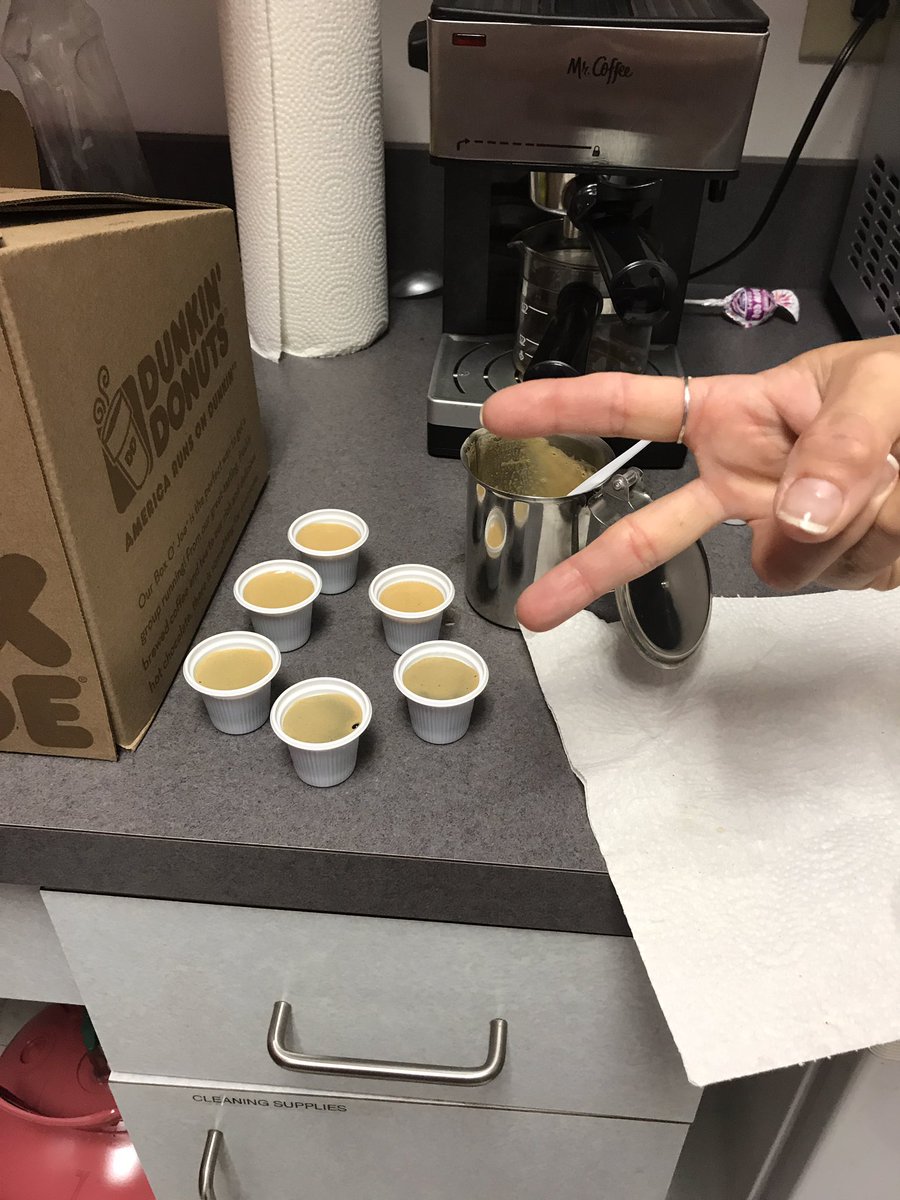 TiNaDeTre's tweet photo. Dunkin Donuts? 😩 No, No, No ... serving up REAL coffee to my Coastal Carolinas team! CarolinaCAFESITO$trong! https://t.co/mfE8ZuTMKR